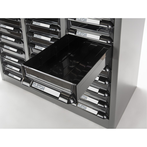 CA890 Casiers pour pi&egrave;ces KPC-300, Acier galvanis&eacute;, 60 tiroirs, 21-3/10" x 10-2/5" x 36-9/10", Gris