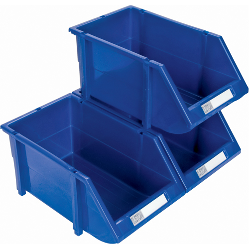 CB260 Bac empilable & &agrave; suspendre, 4-13/16" la, 3-3/16" h x 7-1/8" p, Bleu