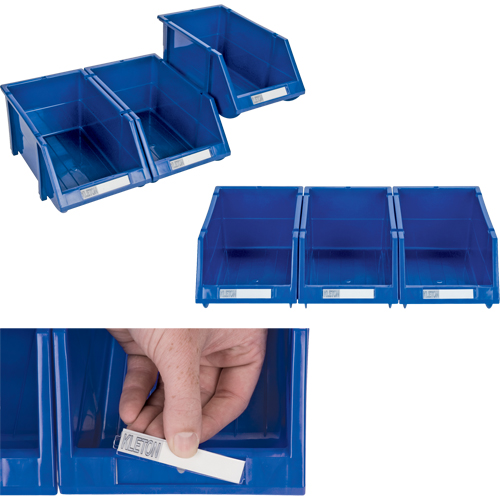 CB260 Bac empilable & &agrave; suspendre, 4-13/16" la, 3-3/16" h x 7-1/8" p, Bleu