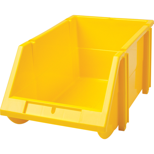 CB263 Bac empilable & &agrave; suspendre, 5-7/8" la, 4-11/16" h x 9-13/16" p, Jaune