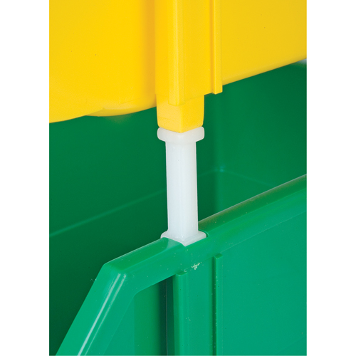 CB263 Bac empilable & &agrave; suspendre, 5-7/8" la, 4-11/16" h x 9-13/16" p, Jaune