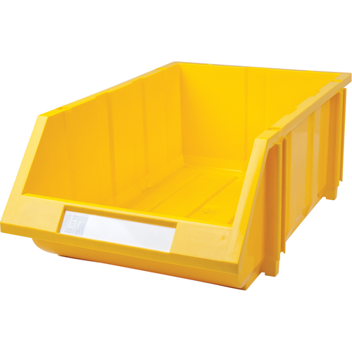 CB267 Stack & Hang Bin, 11-13/16" W x 7" H x 17-11/16" D, Yellow