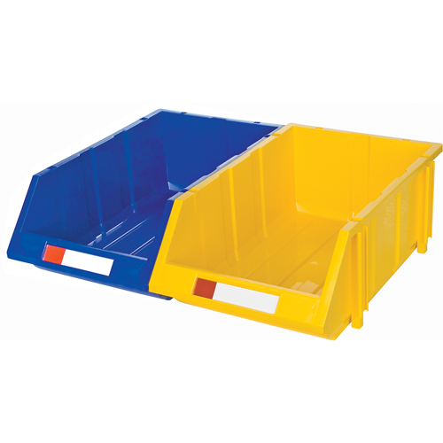 CB267 Stack & Hang Bin, 11-13/16" W x 7" H x 17-11/16" D, Yellow