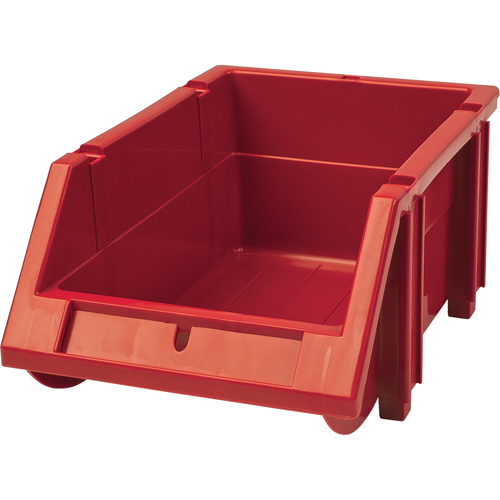 CC242 Bac empilable & &agrave; suspendre, 4-13/16" la, 3-3/16" h x 7-1/8" p, Rouge
