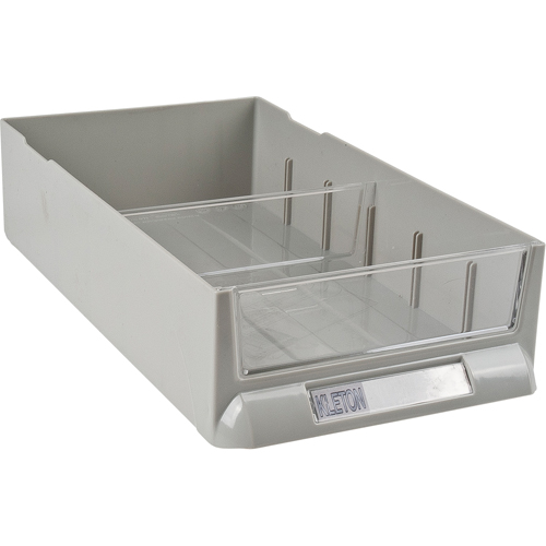 CF286 Tiroir de rechange pour armoires de pi&egrave;ces KPC-100, Plastique, 6-3/8" la x 11-3/10" p, 2-11/16" h, Gris