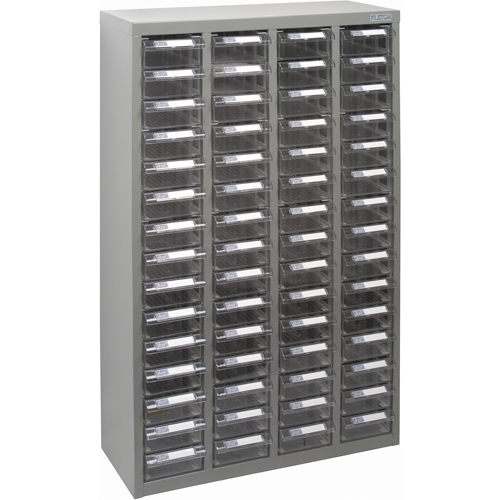 CF320 Casiers pour pi&egrave;ces KPC-700, Acier galvanis&eacute;, 60 tiroirs, 23-1/10" x 8-7/10" x 36-9/10", Gris