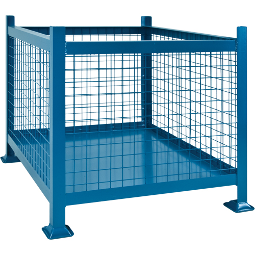 CF451 Contenants de vrac empilables, 40,5" la x 48,5" p x 30" h, Capacit&eacute; de 3000 lb