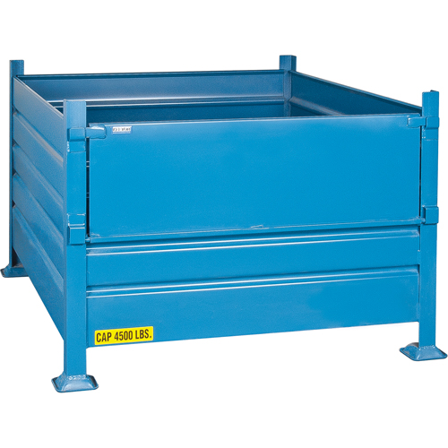 CF460 Contenants de vrac empilables, 30" ha x 40,5" la x 48,5" p, Capacit&eacute; de 4500 lb