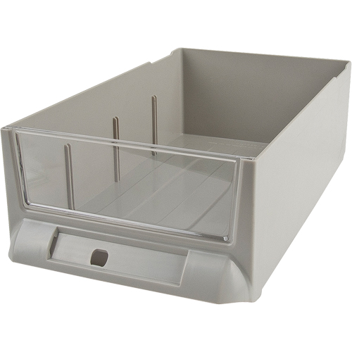 CF481 Replacement Drawer for KPC-200 Parts Cabinets, Plastic, 5-3/8" W x 9-13/16" D x 3-3/10" H, Grey
