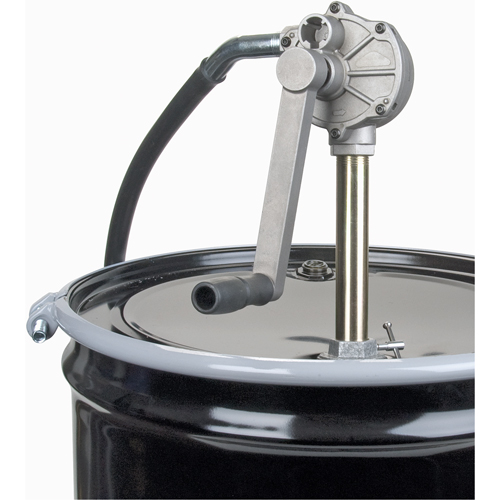 DC126 Pompes rotatives pour barils, Aluminium, Pour capacit&eacute; 15-55 gal., 6-3/4 oz par r&eacute;volution