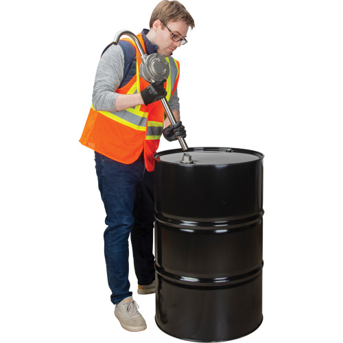 DC865 Pompe rotative pour baril, Acier inoxydable, Pour capacit&eacute; 55 gal., 12 oz/course
