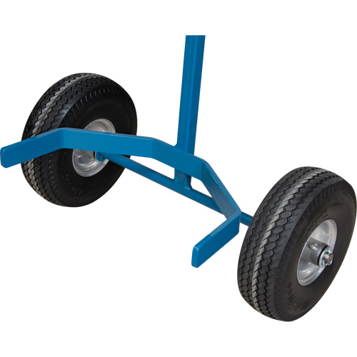 DC874 Chariot &agrave; cylindres, Roues Anticrevaison, Base de 15-1/2" W x 14-1/4" L, 600 lb
