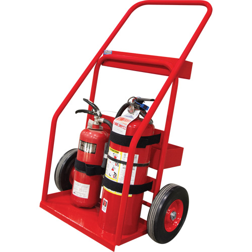 DC902 Chariot de prevention d'incendie pour travaux &agrave; chaud, Roues Semi-pneumatique, Base de 17,75" la x 8,9" lo, 100 lb