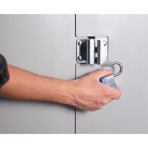 FB024 Armoires robustes &agrave; portes creuses, 38" la x 24" p x 72" h, 4 tablettes