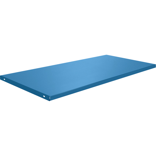 FH164 Cabinet Workbench - Shelves, 58 3/4" x 300 lbs. Capacity, Steel, Blue