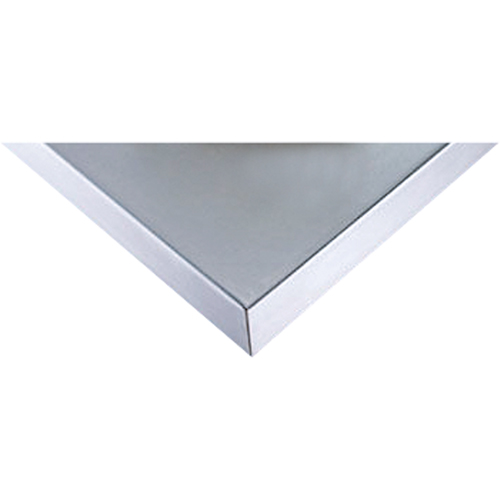 FI268 Dessus d'&eacute;tabli en acier inoxydable 304 avec &acirc;me en bois, 24" p x 48" la, 1-3/4" d'&eacute;paisseur