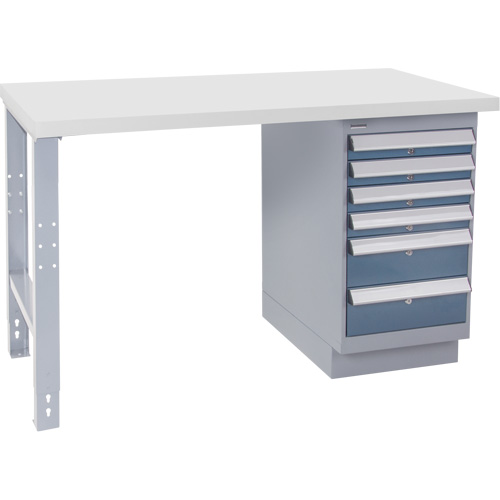 FN166 Industrial Duty Workbench, 30" W x 72" D x 34" H, 1000 lbs. Capacity