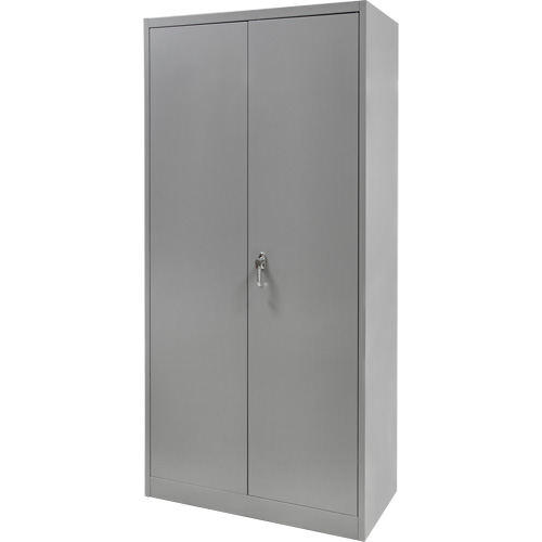 FN659 Wardrobe Storage Cabinet, Steel, 36" W x 18" D x 72" H, Grey