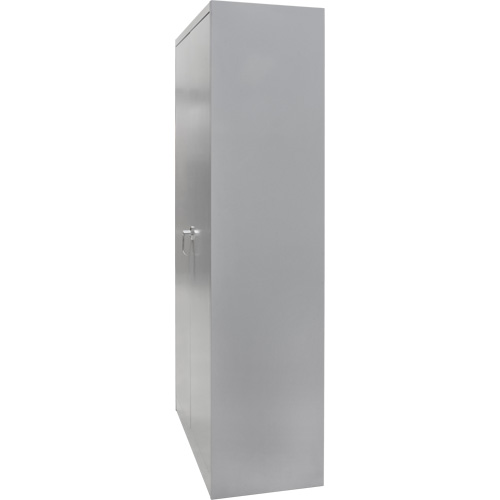 FN659 Wardrobe Storage Cabinet, Steel, 36" W x 18" D x 72" H, Grey