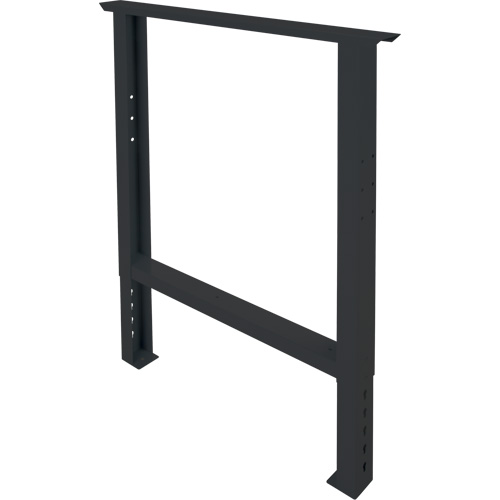 FN709 Industrial Duty Leg for Workbench, Steel, 30" D x 34" H, Single