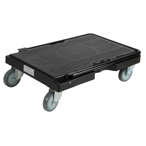 JH489 Chariot, 31-3/4" lo x 20-1/2" la, 500 lb cap, Roues Caoutchouc