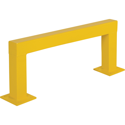 KD128 Safety Guards, 4' W x 1.5' H, Yellow