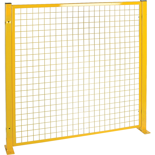 KD129 Perimeter Guards, 4.125' H x 2" W, Yellow