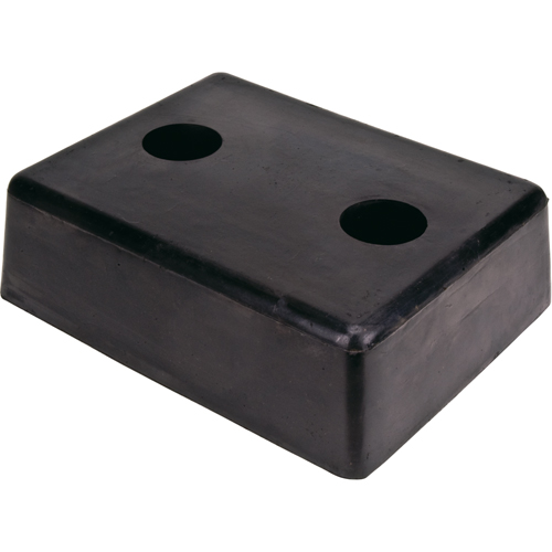 KH005 Molded Dock Bumpers, Rubber, 13" W x 4" D x 10" H