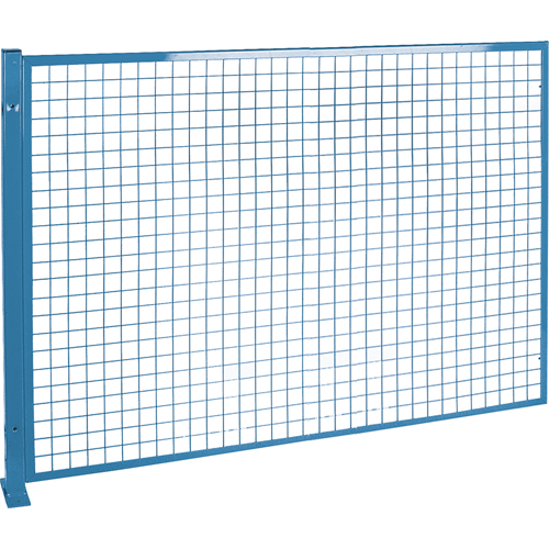 KH948 Perimeter Guards - Mesh Style, 4' H x 8' W, Blue