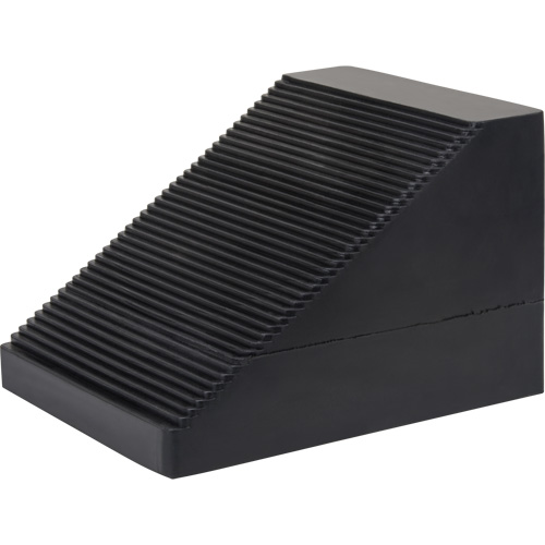KI252 Wheel Chock, 10-5/8" x 8-5/8" x 7", Black