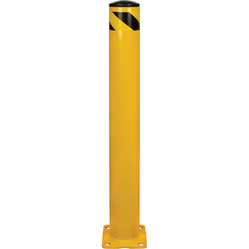 KI317 Butoir de s&eacute;curit&eacute;, Acier, 42" h x 5-1/2" la, Jaune