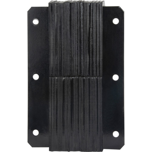 KI319 Laminated Dock Bumpers, Vertical, Rubber, 11" W x 4" D x 20" H