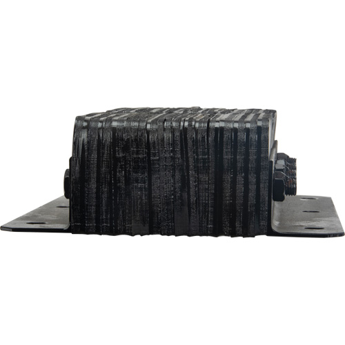 KI319 Laminated Dock Bumpers, Vertical, Rubber, 11" W x 4" D x 20" H