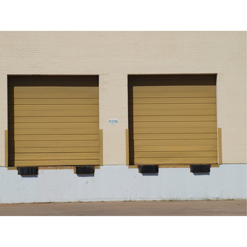 KI321 Laminated Dock Bumpers, Vertical, Rubber, 11" W x 4" D x 24" H