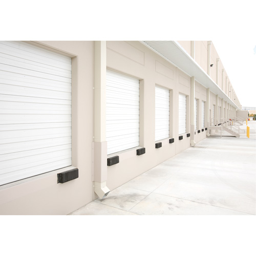 KI321 Laminated Dock Bumpers, Vertical, Rubber, 11" W x 4" D x 24" H