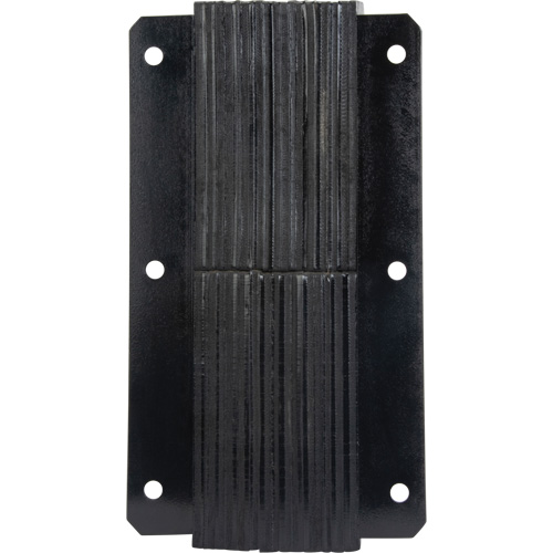 KI321 Laminated Dock Bumpers, Vertical, Rubber, 11" W x 4" D x 24" H