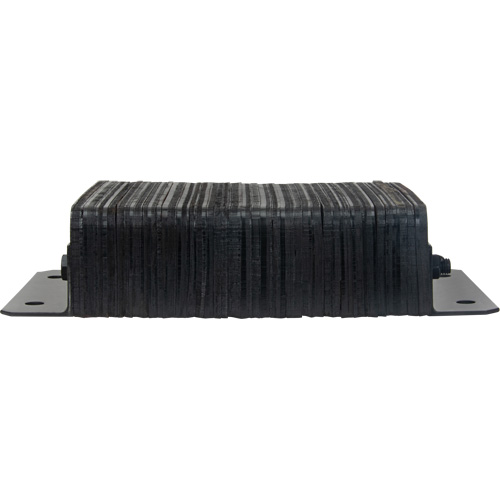 KI324 Butoirs de quai lamell&eacute;s, Horizontal, Caoutchouc, 18" la x 4" p x 12" h