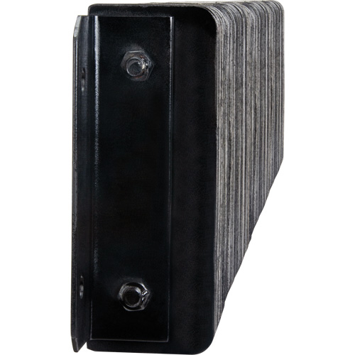 KI326 Laminated Dock Bumpers, Horizontal, Rubber, 36" W x 4" D x 12" H