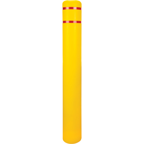 KI329 Capuchon en poly&eacute;thyl&egrave;ne pour borne de protection, 6-5/8" dia. x 52" l, Rouge/Jaune