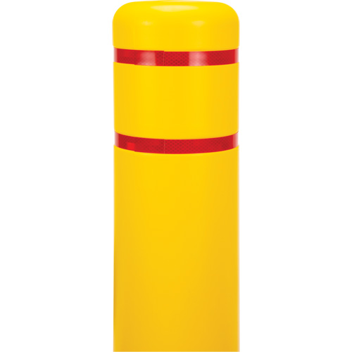 KI329 Capuchon en poly&eacute;thyl&egrave;ne pour borne de protection, 6-5/8" dia. x 52" l, Rouge/Jaune
