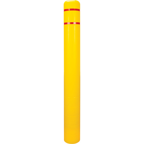 KI330 Capuchon en poly&eacute;thyl&egrave;ne pour borne de protection, 6-5/8" dia. x 60" l, Rouge/Jaune