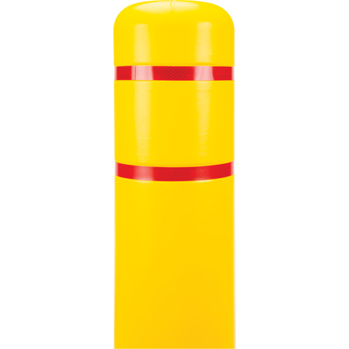 KI330 Capuchon en poly&eacute;thyl&egrave;ne pour borne de protection, 6-5/8" dia. x 60" l, Rouge/Jaune