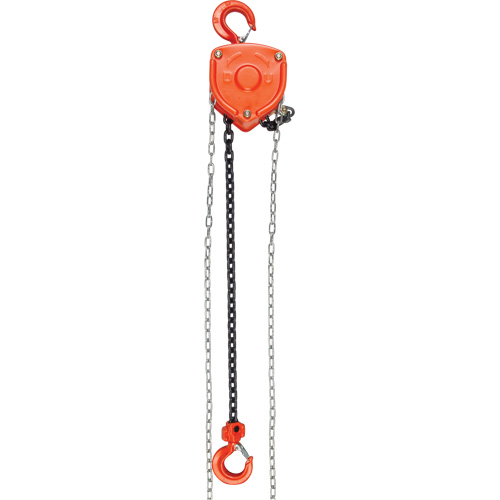 LW569 Chain Hoist, 10' Lift, 3000 lbs. (1.5 tons) Capacity, Alloy Steel Chain