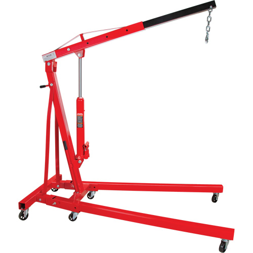LW701 Folding Shop Crane, 4000 lbs. (2 tons) Capacity