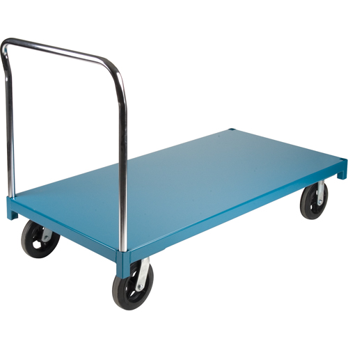 MB307 Chariot &agrave; plateforme robuste, 60" lo x 30" la x Capacit&eacute; 2000 lb, Roues en Caoutchouc