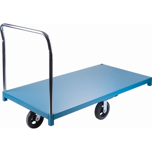 MB321 Chariot &agrave; plateforme robuste, 72" lo x 36" la x Capacit&eacute; 2000 lb, Roues en Caoutchouc