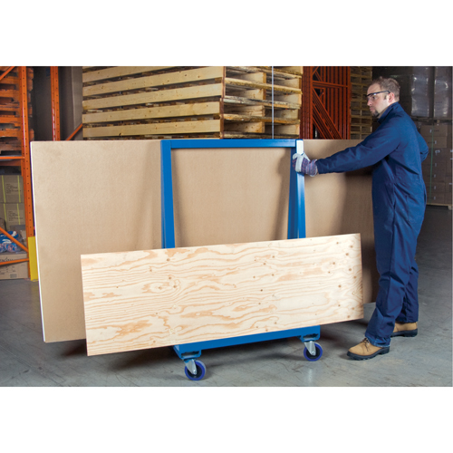 MD216 Chariot &agrave; plateforme en a pour panneaux/feuilles, 36" x 24" x 55", Capacit&eacute; 1200 lb