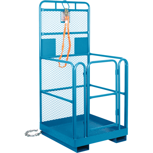 MD444 Nacelle &eacute;l&eacute;vatrice pour travail en hauteur, 36" x 36" x 72" h, Capacit&eacute; de 1000 lb, Acier