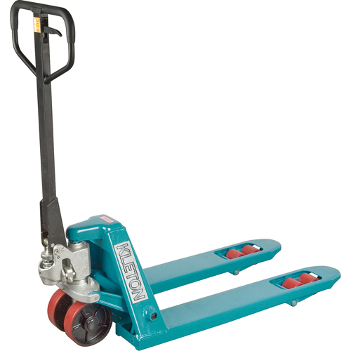 MJ490 Heavy-Duty Manual Pallet Truck, Steel, 36" L x 20-1/2" W, 6600 lbs. Capacity