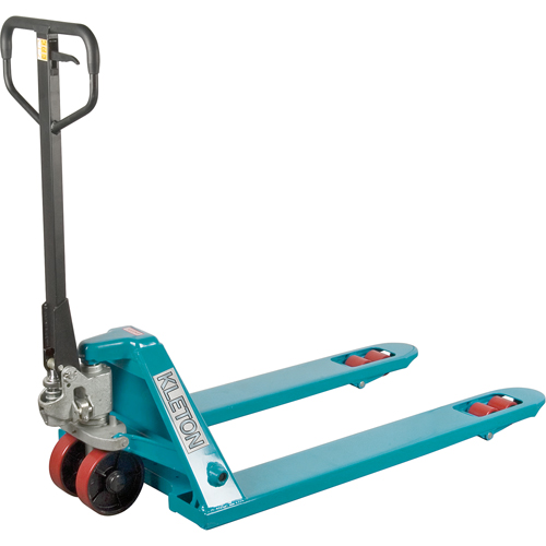 MJ495 Transpalette manuel robuste, Acier, 48" lo x 27" la, Capacit&eacute; 6600 lb